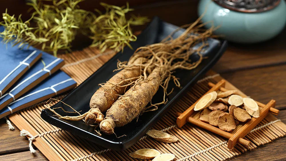 Panax ginseng als botanisch ingrediënt in Royal Honey